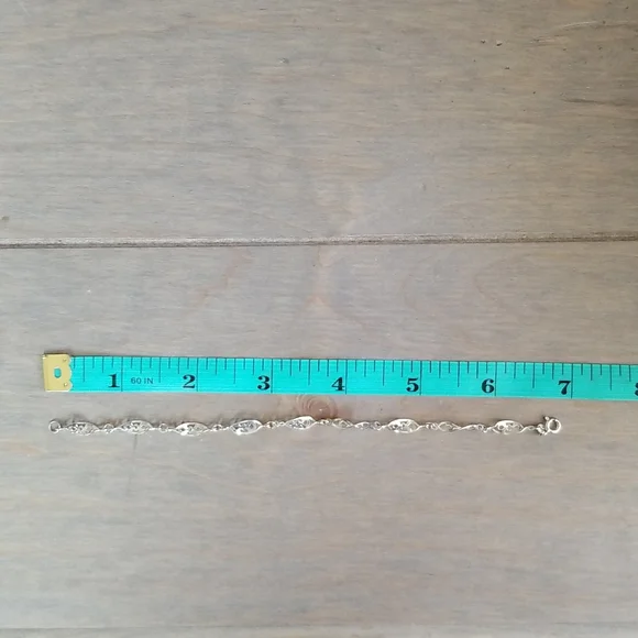 Sterling Silver Twist Bracelet - Picture 5 of 5